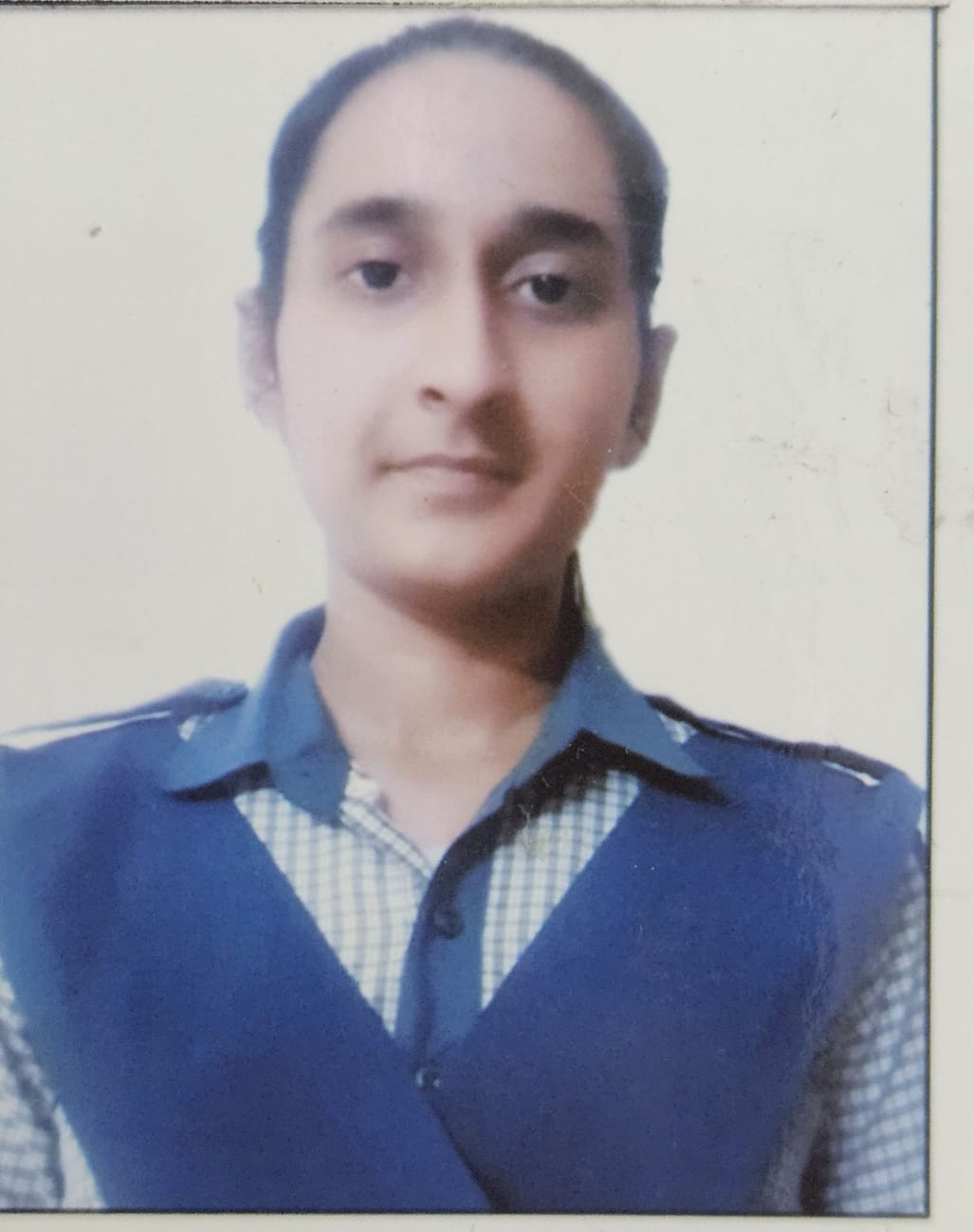 Mahima Jangid result portrait