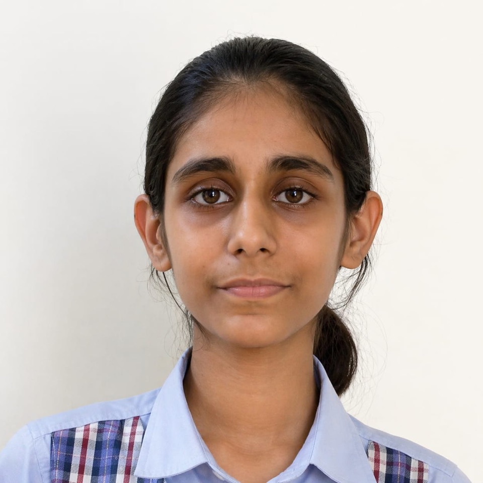 Riddhi Mewara result portrait